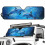 Foldable Blue Dolphin Windshield Sunshade for Jeep Wrangler 2