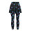 Paws Blue Violet Gradient Skirted Leggings with Pocket L 4