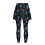 Paws Blue Violet Gradient Skirted Leggings with Pocket L 5