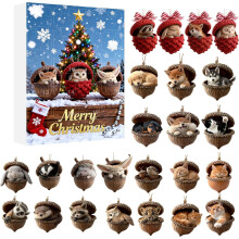2D Animal Pendant Countdown Timer Lights – Battery-Powered, Mini String Lights with Timer for Kids, Bathroom, Oven & More; Compatible with Holiday