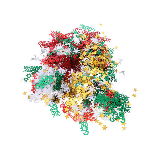 3Pièces Confettis Variés Pour De Noël Nouvel An 1