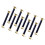 Metal Purse Frames Iron Rectangular 10PCS 3.9x0.6x0.2in 1