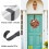 Suporte para guirlanda de porta de entrada ajustável de 14,9 a 25 polegadas (37,8 a 63,5 cm) e 20 libras (9 kg). 5