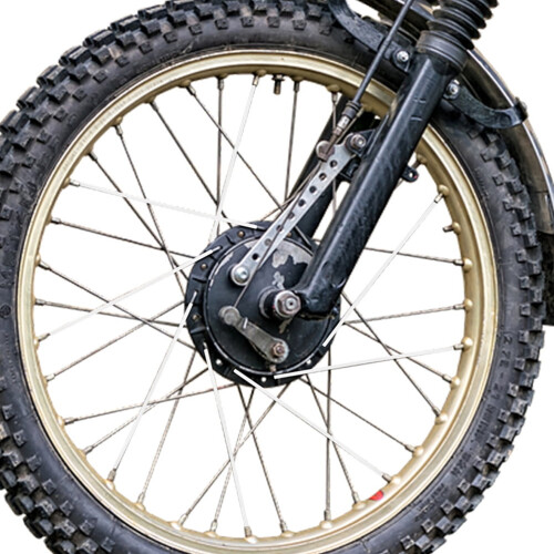 144pcs Spoke Protector Plastic Easy Installation for Motorcycles 2