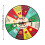 Wooden Christmas Spinning Wheel for Gift Exchange Game 3