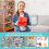 Transparent Sticker Organizer Binder with 90 Pockets and 5