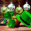 St. Patrick's Day Ornament Balls Three-leaf & Hat Pattern 7