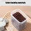 3800ml Airtight Food Storage Container Clear Stackable 5