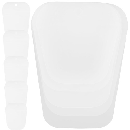 10 Pcs Boot Shapers Inserts, Reusable Transparent PP Upright Boot Support Accessories for Maintaining Shape