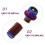 FRCOLOR Decorative License Plate Bolts M6x12mm 3