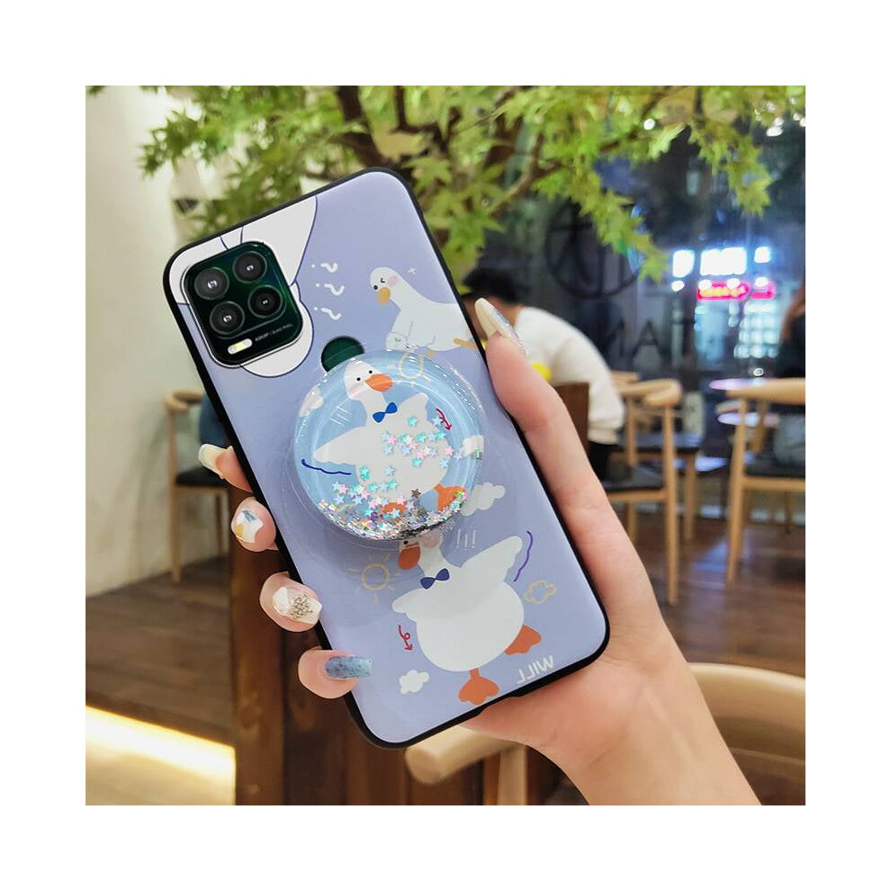 Cute Quicksand Tpu Phone Case For Moto G Stylus 5G – Anti-Knock, Waterproof, Dirt-Resistant, Glitter, Lens Protection 9422877520329