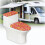 Maple Leaf Toilet Lid Cover Set Adjustable Stretch 2-Piece 6