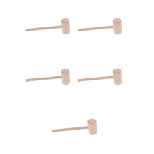 5Pièces Marteaux Bois Bricolage Pour Travail Du Cuir Artisanat Kaki