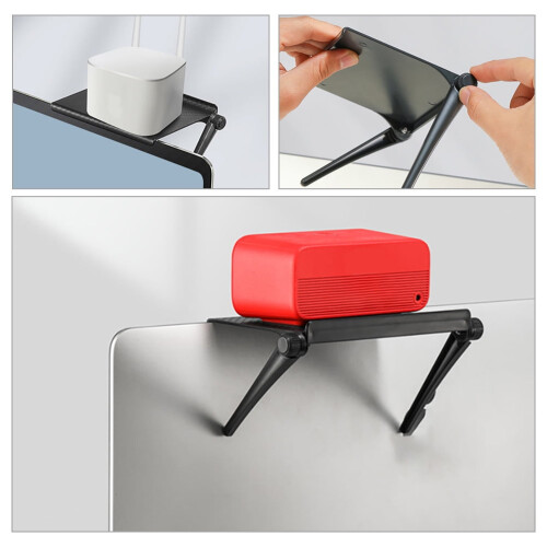 Router Stand Black 3 Pack 6.5 x 4.4 x 0.8 inches 2