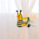 Bee Curtain Tiebacks Polyester Knitted Set of 2 2