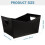 Beer Box Ice Bucket Wine Beverages Drinks Black 2