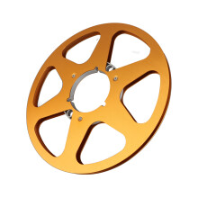 Gold 10.5in Aluminum Alloy Tape Reel for NAGRA Reel to Reel Players