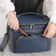 Insulated Expandable Leakproof Lunch Box for Men/Women, Compatible with Office/Travel/Picnic