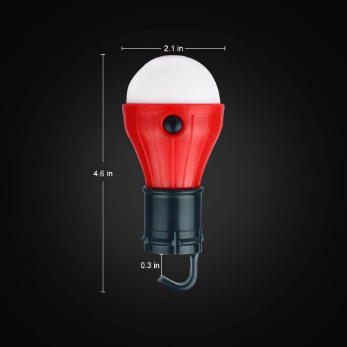 Tragbare, wasserdichte LED-Campingzeltlaterne 1
