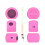 Capa protetora de silicone para brinquedo eletrônico de animais de estimação com cordão. 7