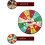 Wooden Christmas Spinning Wheel for Gift Exchange Game 8