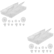 Transparente Silikon Ohrstecker Stopper Sicher Und Hautfreundlich