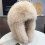 Winter Earmuffs Hat Adjustable Plush Exterior for Adults 8