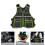 Electrician Tool Vest with Multiple Pockets and Reflective 2