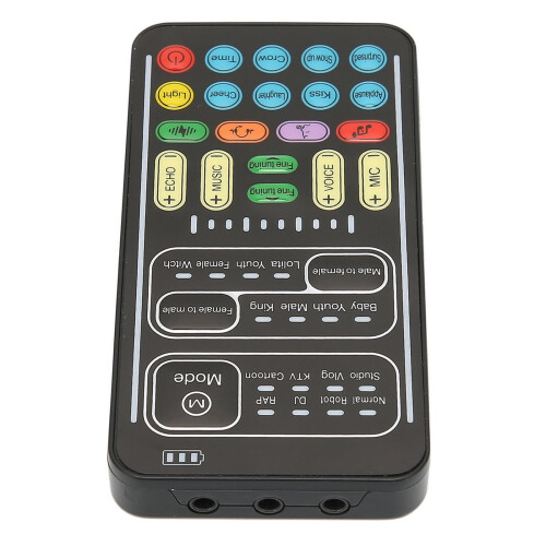 Αλλαγή φωνής με εφέ ήχου, συμβατό με Bluetooth, ζωντανός ήχος, τηλέφωνο, υπολογιστής, 1
