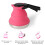 Foldable Kettle 1500ml 23x16.5x16cm RoseRed 4