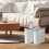 Plastic Bathroom Trash Can Rustproof 2 Pack 6