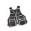 Electrician Tool Vest with Multiple Pockets and Reflective 7