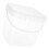 Plastic Paint Can with Lid and Handle 0.5 Gallon 3