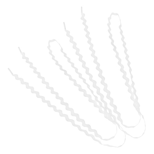 Lacets ondulés en forme de S, 120 cm  0,5 cm, 1 paire 2