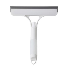 3-in-1 Glass Cleaning Brush with Scraper & Sprayer, Compatible with Windows, Mirrors & Car Glass, 25.7x21.5cm, No-Streak