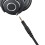 M50X spiralkabel med 6,35 mm adapter för 7