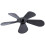 Houtkachelventilator, warmte-aangedreven, aluminium, 1 stuk 4