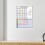4Pcs Erasable Multiplication Chart Paper for Kids Math Classroom Use 9