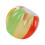 Inflatable Bumping Ball 90x75cm Red Yellow Green 12