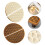 Cabinet Handle Brushed Gold Coffee 2 pcs 8