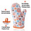 Oven Mitts Heat Resistant Cotton Gloves 2 Pack 6