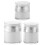 12Pcs Multi-Function White Cream Storage Bottles Portable Airless Jars 2