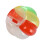 Inflatable Bumping Ball 90x75cm Red Yellow Green 7