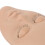 Lash Mannequin Head with 3 Replaceable Eyelids, Light Brown 8