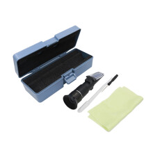 3-in-1 Handheld Honey Refractometer For Honey Moisture Brix And Baume 58-90% Brix Scale Range Honey Moisture Tester,Enhanced Precision