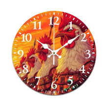 Vintage Soldier Clock – Mute, Battery-Powered Wall Clock for Home, Living Room, Kitchen & Office Decor; Compatible with Standard Batteries