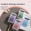 Circular Mechanical Desktop Calculator, Battery Powered, Accounting Supplies 3