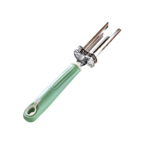 Adjustable Fruit Vegetable Peeler Multifunctional Kitchen Tool Efficient Pepper Corer Seeder Quick Cutting Device