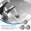 Copper Faucet Aerator Insert Filter for Water Saving and Splash Prevention 3Pcs 7