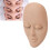 Lash Mannequin Head with 3 Replaceable Eyelids, Light Brown 13